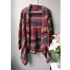 Stripped thick AE cardigan